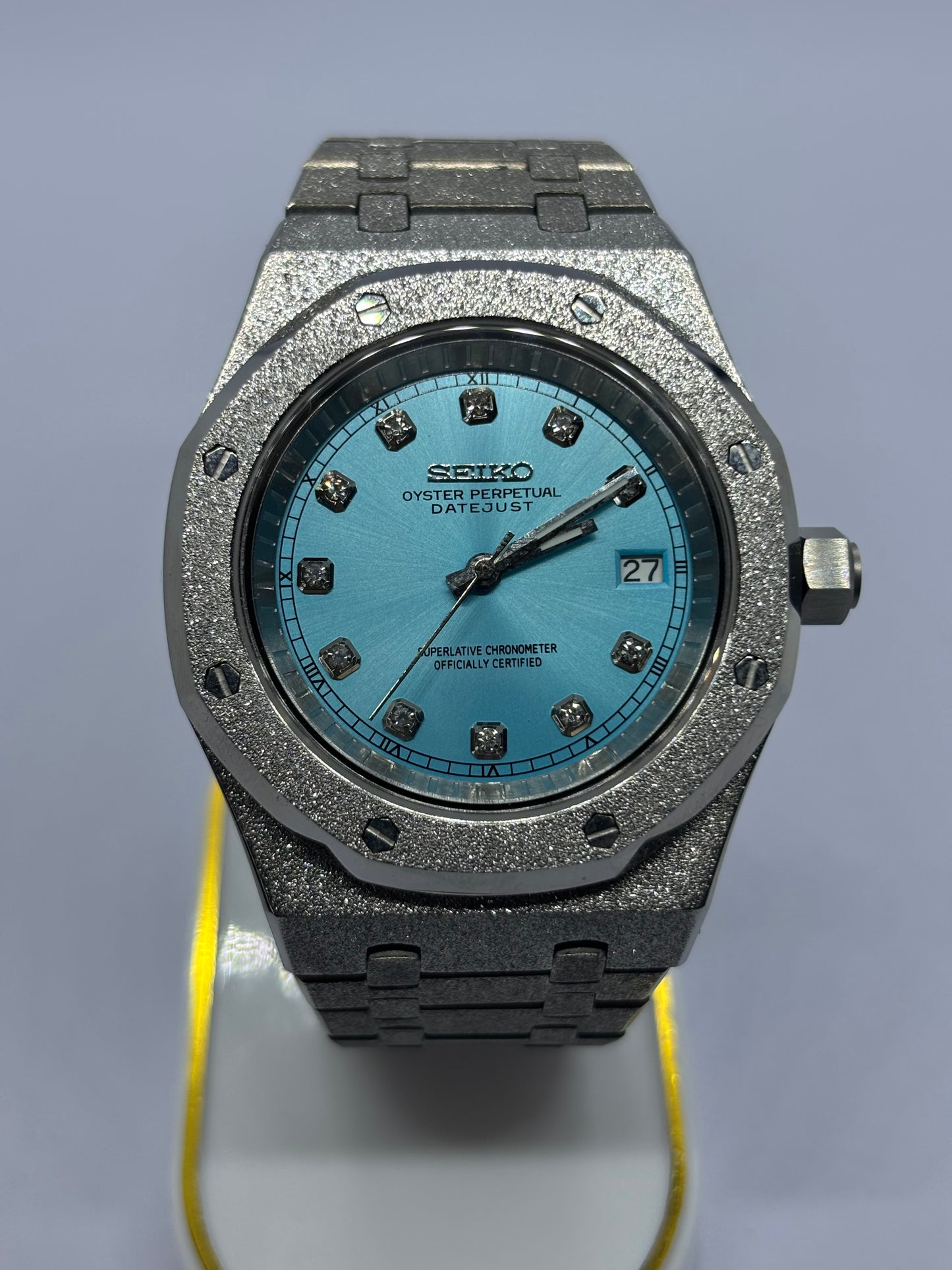 SEIKO OAK Diamant - BLEU
