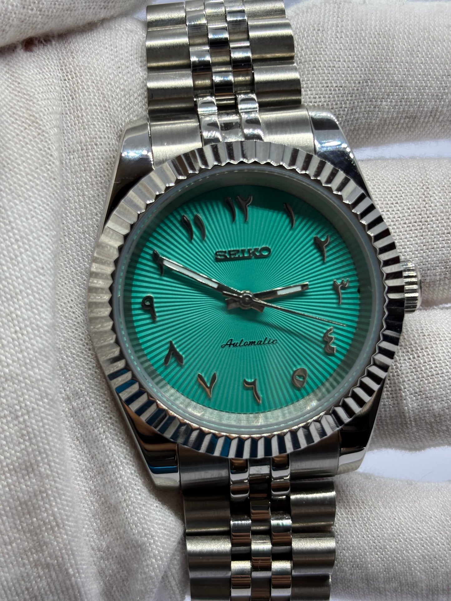 Arabic Dial Spé - Bleu Tiphanie
