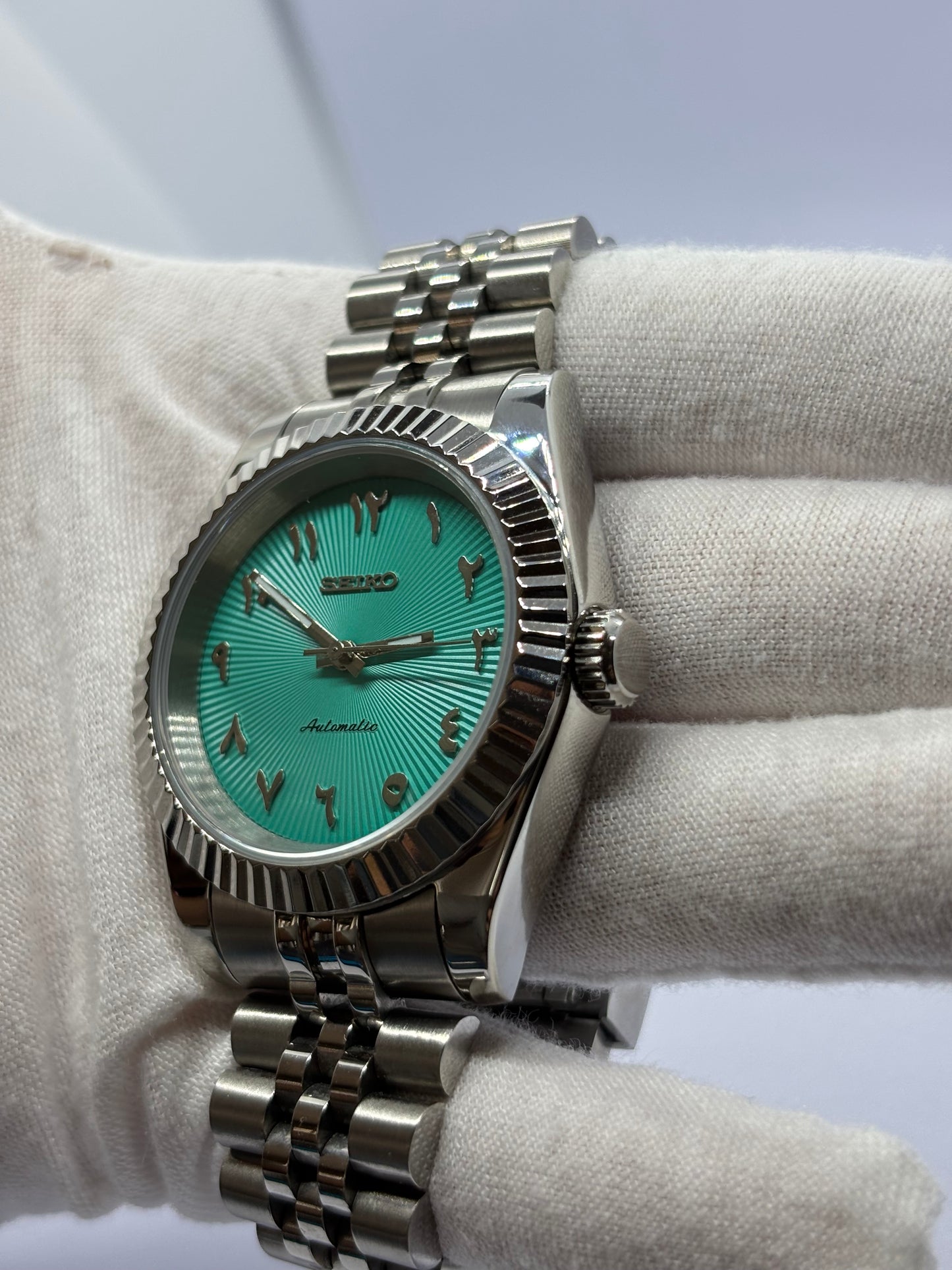 Arabic Dial Spé - Bleu Tiphanie