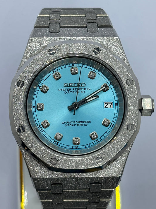 SEIKO OAK Diamant - BLEU